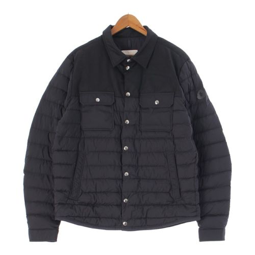 モンクレール 23AW Fauscoum ナイロン ウールツイル パネルキルティング ダウンジャケット ブルゾン アウター ブラック 5