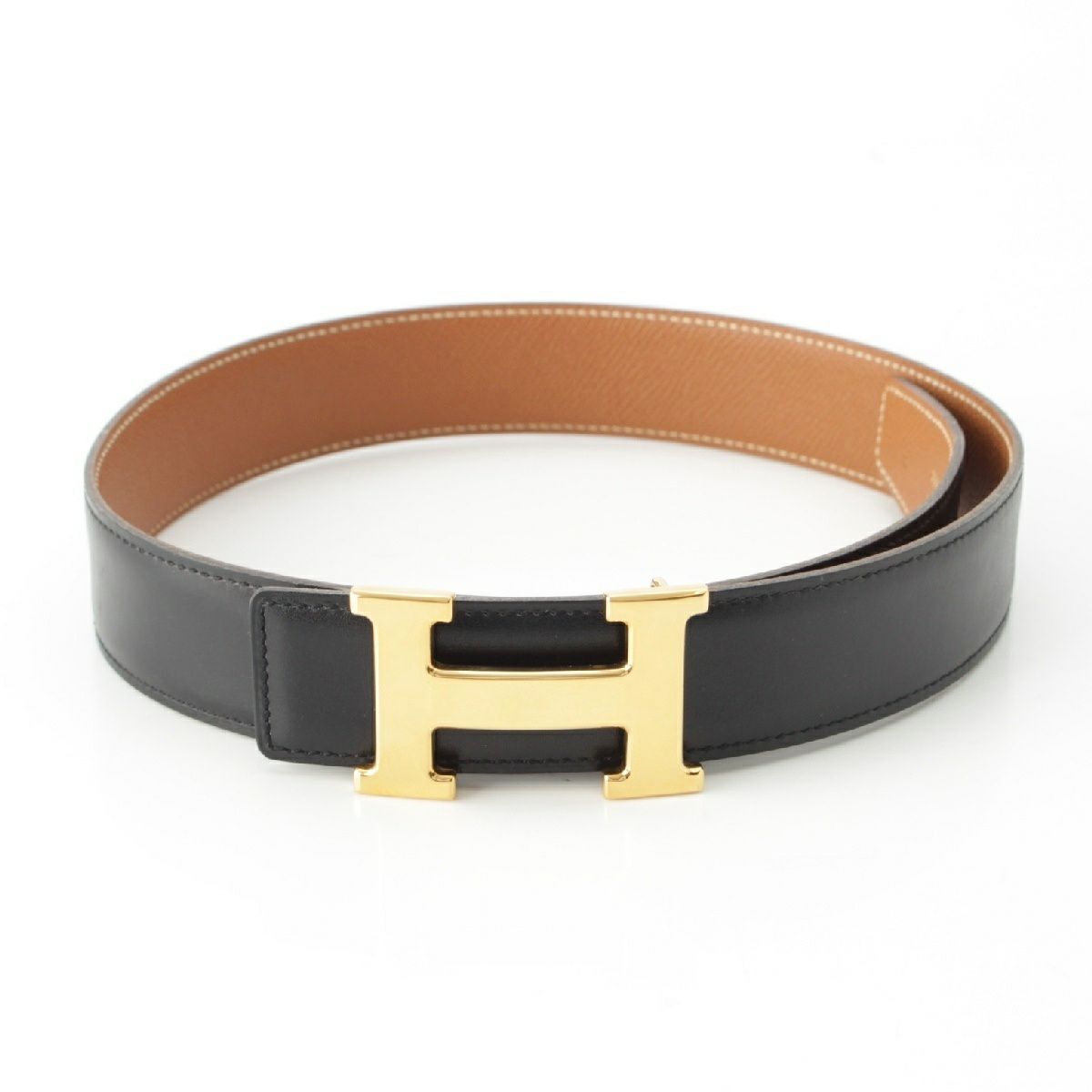 エルメス HERMES コンスタンスH #80 ブラック×ブラウン ボックス