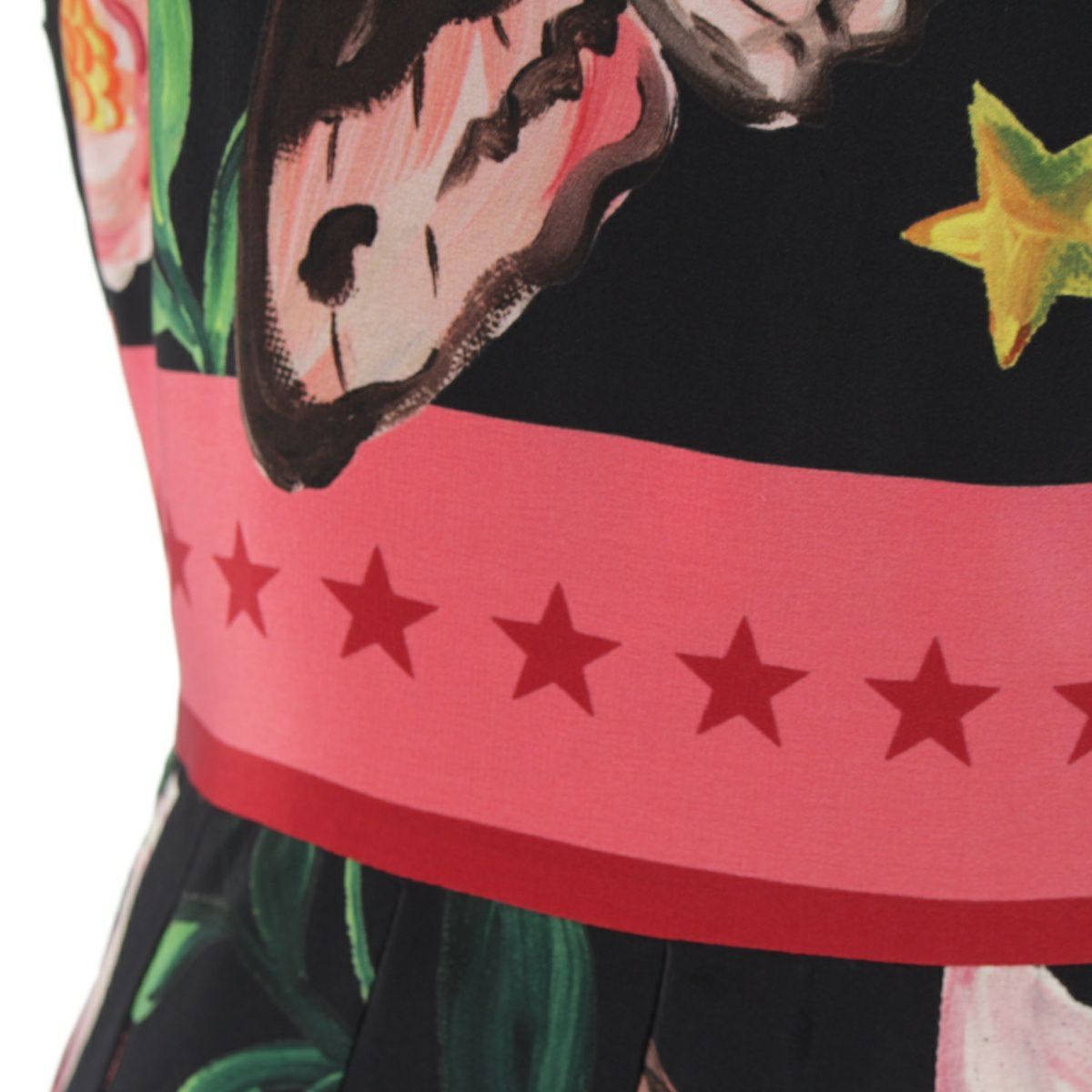 グッチ 16年 シルク フローラル デイ ドレス ワンピース 438722 マルチ  