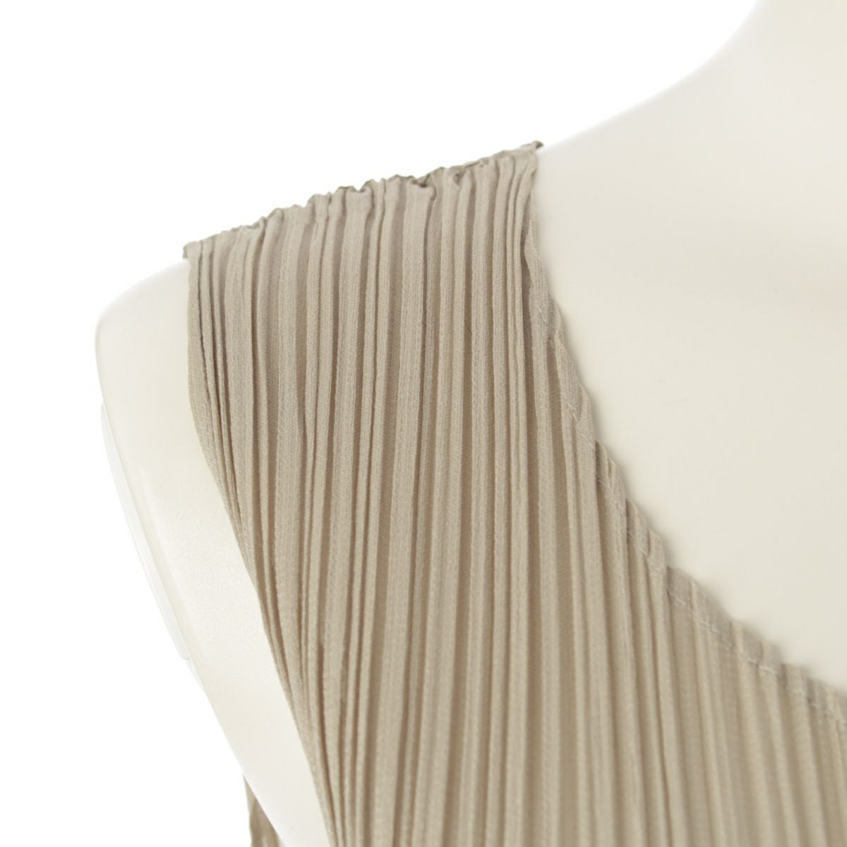 プリーツプリーズ イッセイミヤケ ポリエステル アシンメトリー  