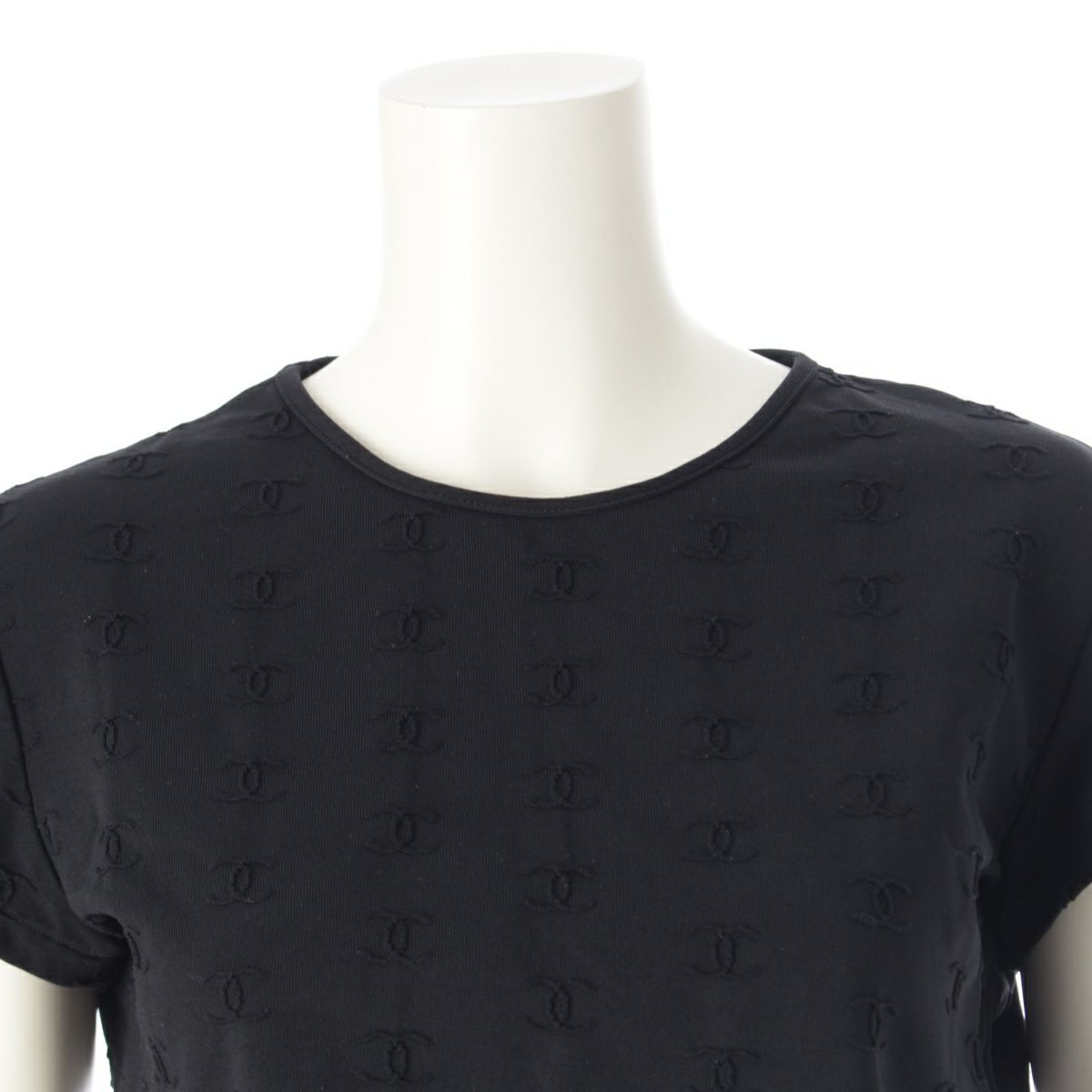CHANEL - CHANEL 95P PO5010 ココマーク クロップド チビTシャツ