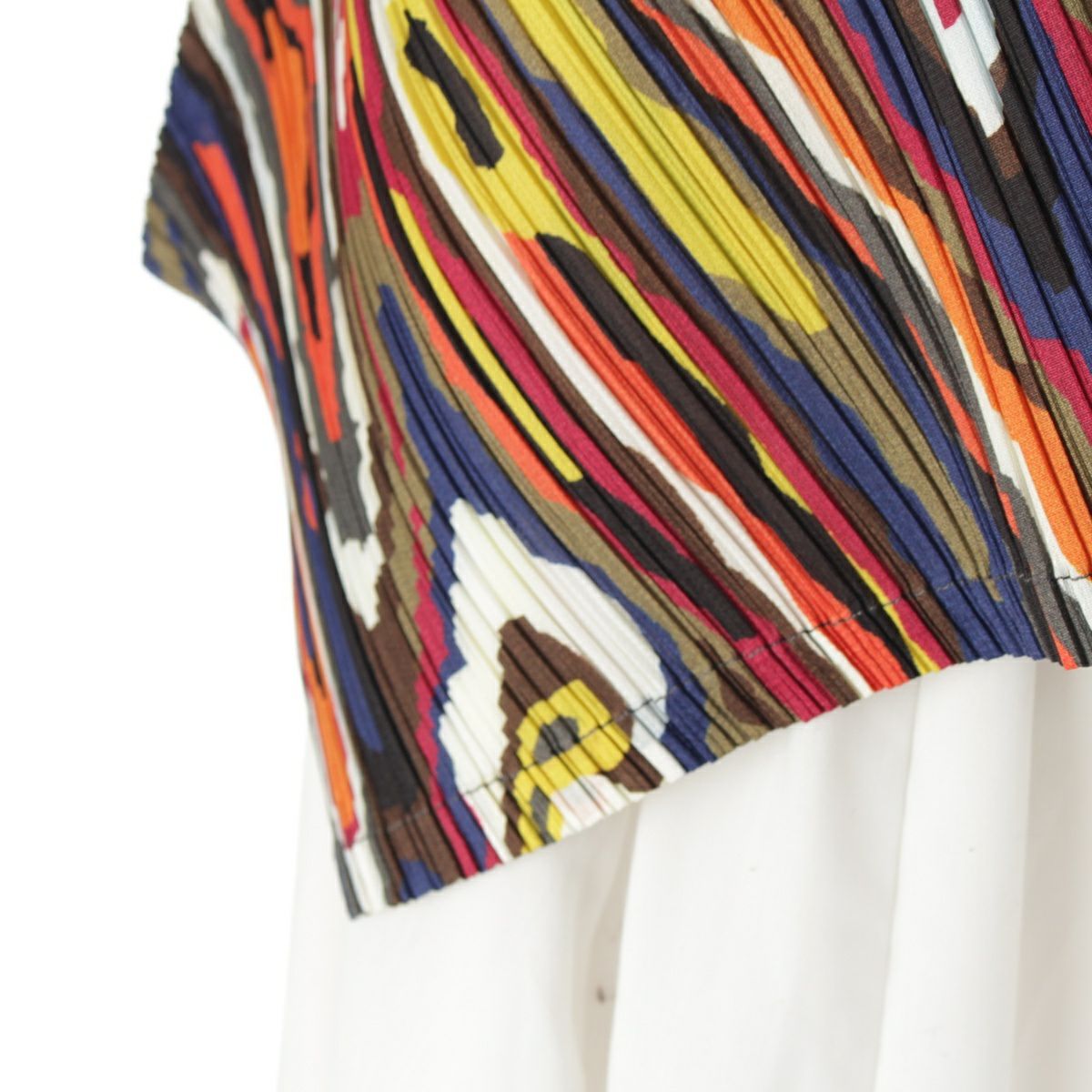 プリーツプリーズ イッセイミヤケ 19SS BOUNCE SHIRT 斜め