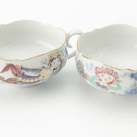 MEISSEN - マイセン ミッドサマーナイトドリーム 真夏の夜の夢 モカ デミタス ティーカップ＆ソーサ― 6客セット 食器 ホワイト【中古】 MEISSEN - マイセン ミッドサマーナイトドリーム 真夏の夜の夢
