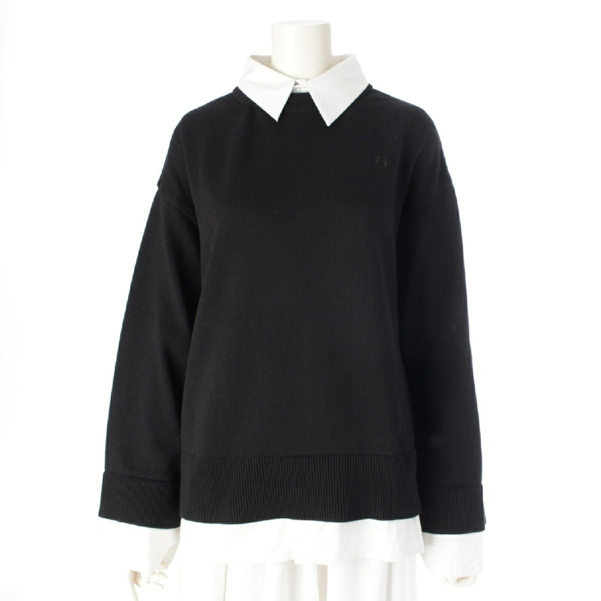 アディアム フォクシー レイヤード ブラウス ニット セーター トップス  