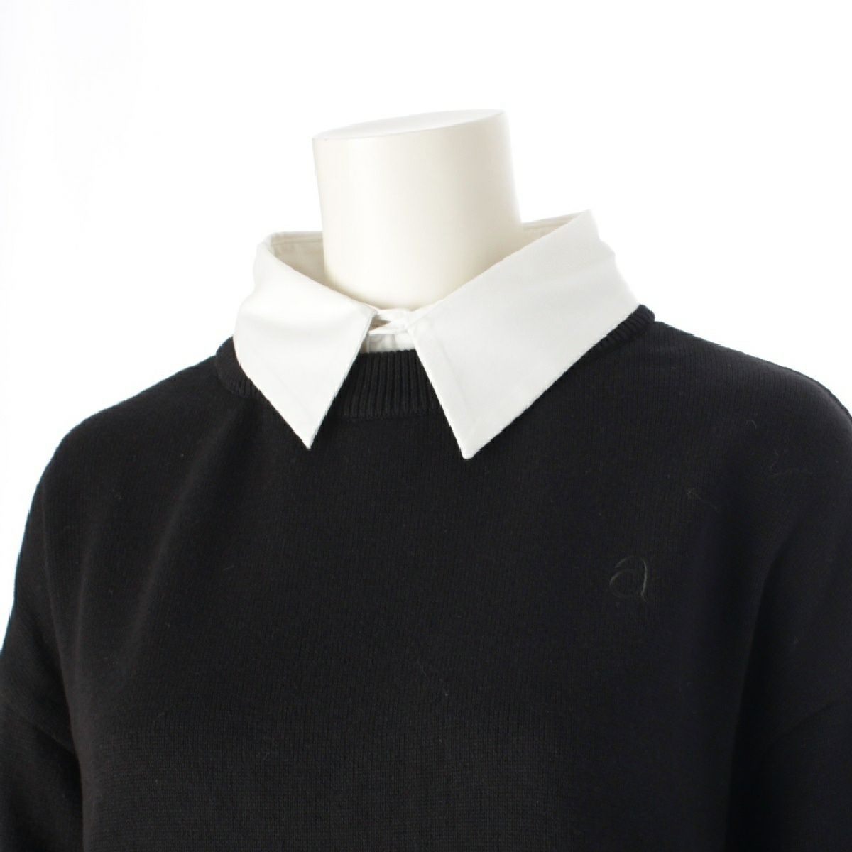 アディアム フォクシー レイヤード ブラウス ニット セーター トップス  