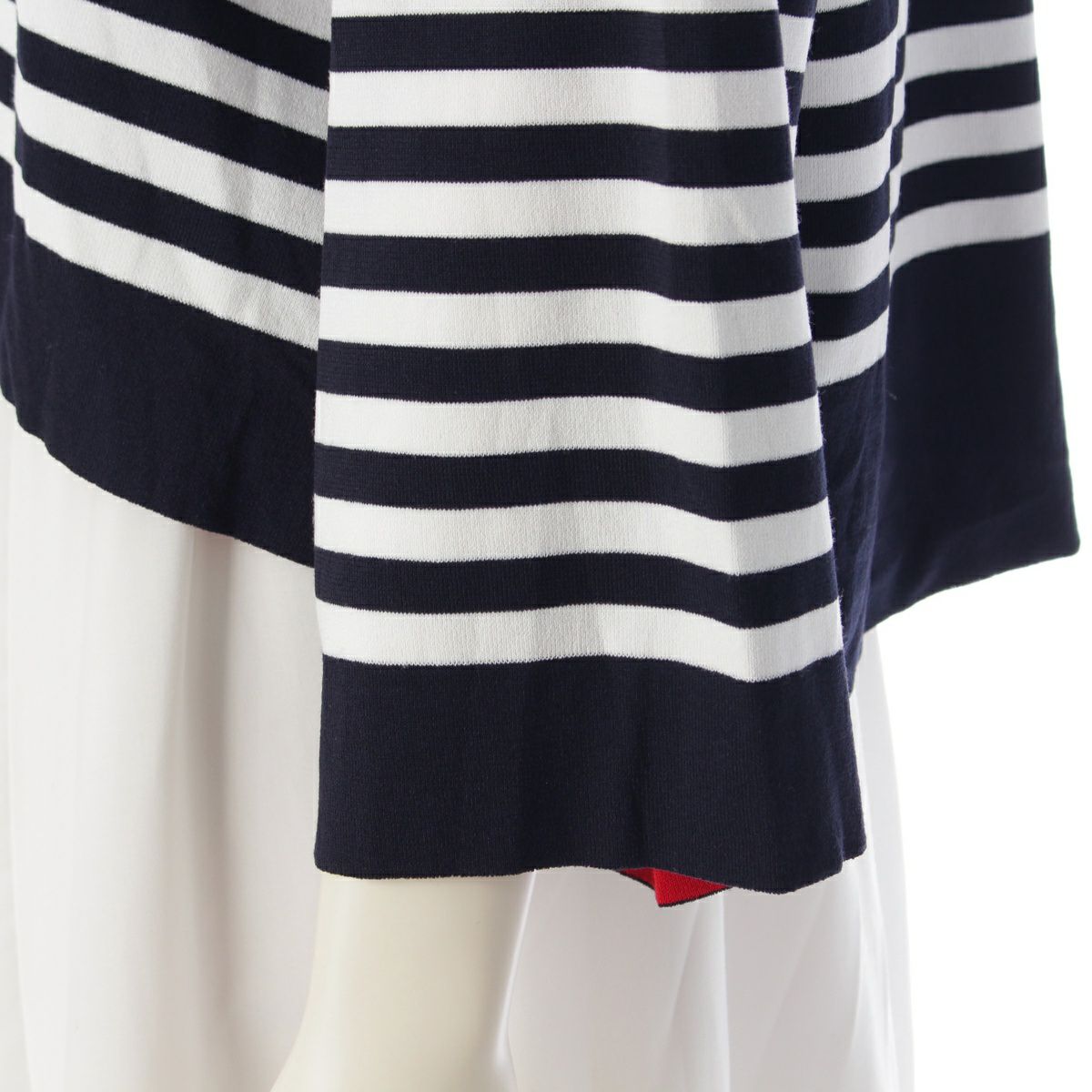 デイジーリン DAISY LIN ボーダー スリット ニット セーター ヘム  