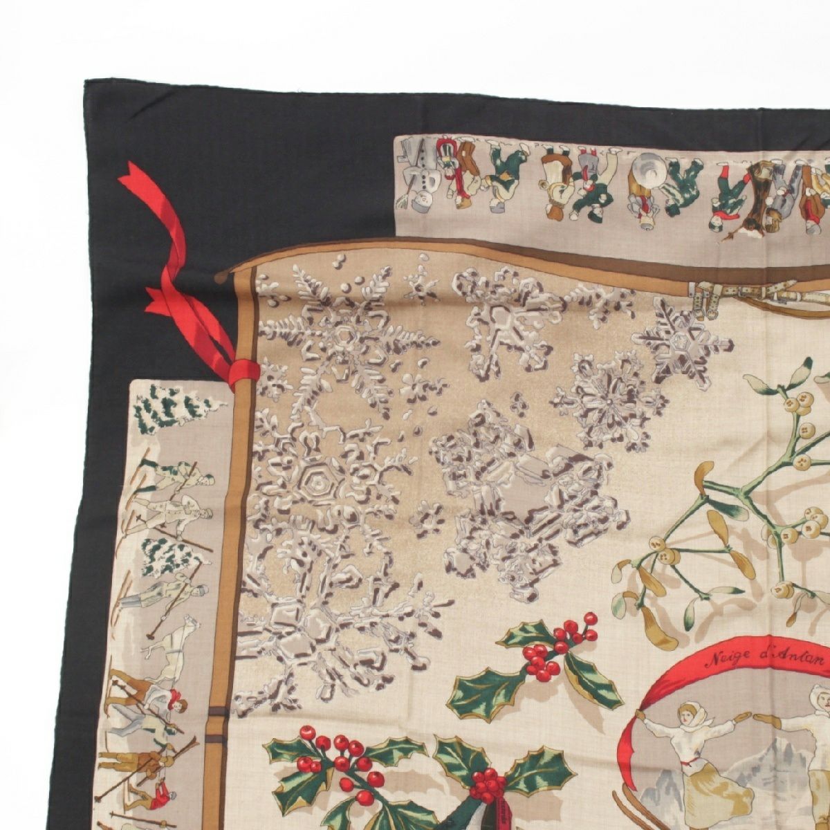 エルメス カレジェアン 140 カシミヤ×シルク Neige d'Antan 去年 エルメス カレジェアン 140 カシミヤ×シルク Neige d'Antan 去年
