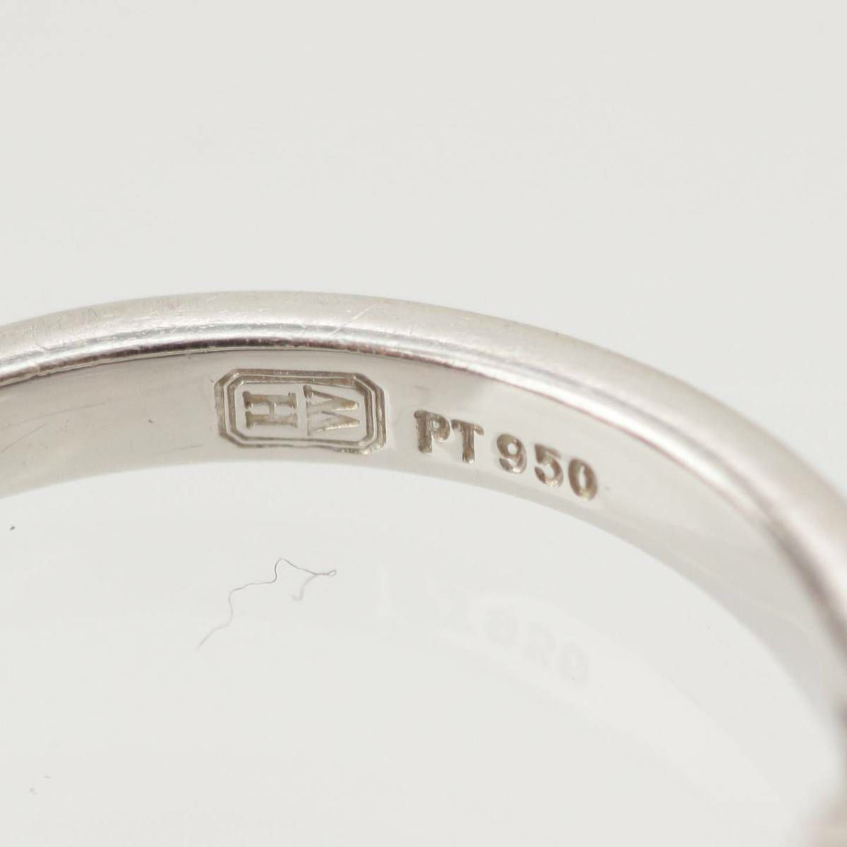 ハリーウィンストン HWリング ダイヤ0.52ct リング 指輪 Pt950 ハリーウィンストン HWリング ダイヤ0.52ct リング 指輪 Pt950