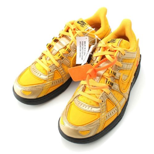 オフホワイト ナイキ Air Rubber Dunk エアラバーダンク スニーカー シューズ CU6015‐700 ユニバーシティゴールド 24.5