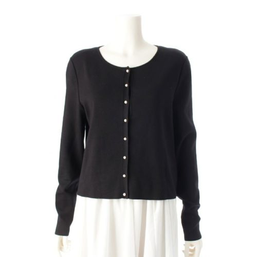 FOXEY - 美品 FOXEY フォクシー フリルディティール 七分袖 ニットカーディガン ジャケット 27957 40 ブラック レディース 古着 中古 USED 楽天市場】【中古】美品 FOXEY フォクシー フリルディティール