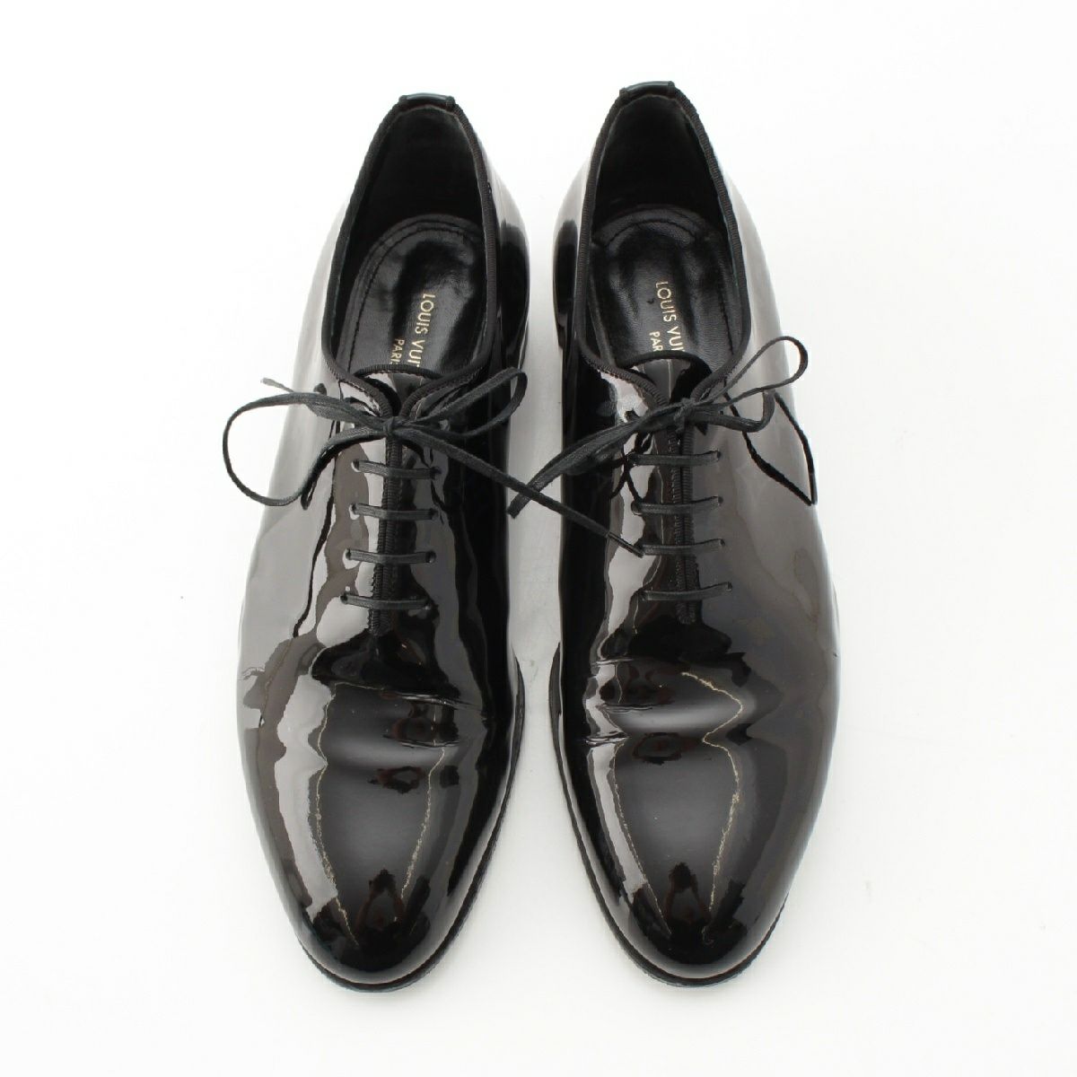 ルイヴィトン ヴァンドームライン パテントレザー モノグラム ドレス