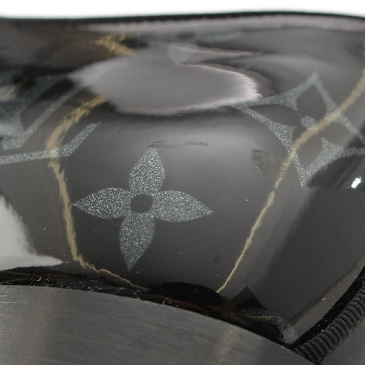 ルイヴィトン ヴァンドームライン パテントレザー モノグラム ドレス