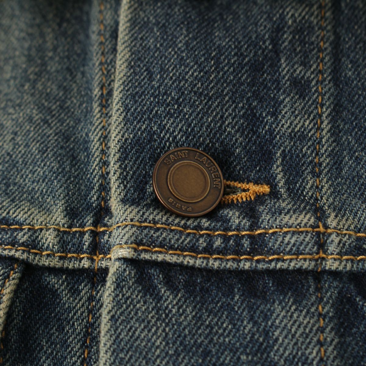 サンローラン 20年 コットン デニムジャケット アウター 572367