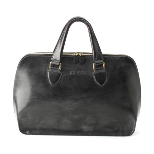 ガンゾ AVON エイボン BRIDLE ブライドルレザー ブリーフケース 58015 ブラック