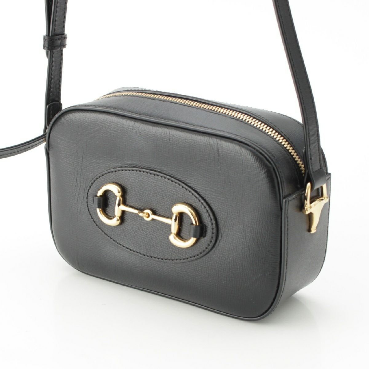 GUCCI - GUCCI グッチ ホースビット1955 ドローストリング レザー  