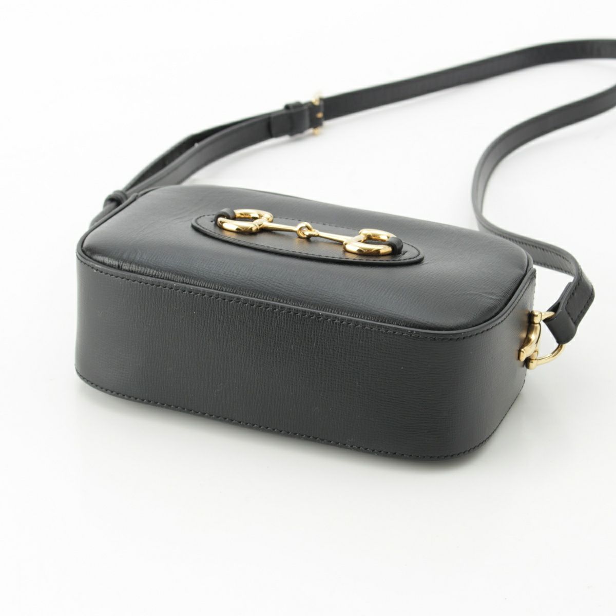 グッチ レザー 1955 ホースビット カメラバッグ ショルダーバッグ