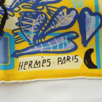 エルメス シルク カレ90 Modernisme tropical 熱帯のモダニズム