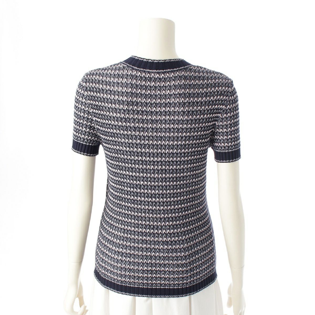 シャネル 20P コットン ココマーク 半袖 サマー ニット トップス