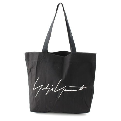 ヨウジヤマモト キャンバス トートバッグ 鞄 ブラック