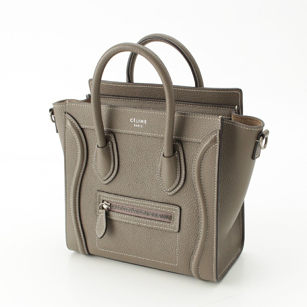 セリーヌ ラゲージ ナノショッパー レザー 2WAY ショルダー