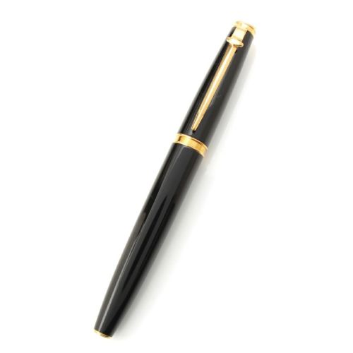 カランダッシュ ジュネーブコレクション ペン先K18 筆記用具 万年筆 ブラック ゴールド