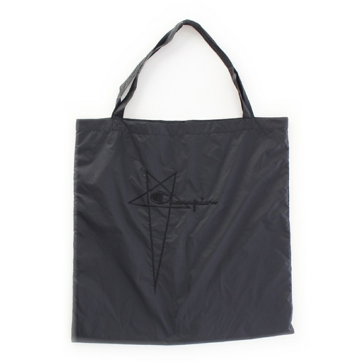 Rick Owens トートバッグ CM21S0026-805498 リックオウエンス チャンピオン ナイロン コラボ ロゴ ビッグ