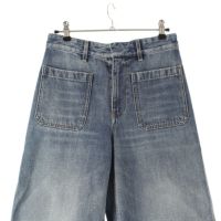 クリスチャンディオール 24年 コットンデニム Dior 8 フレア