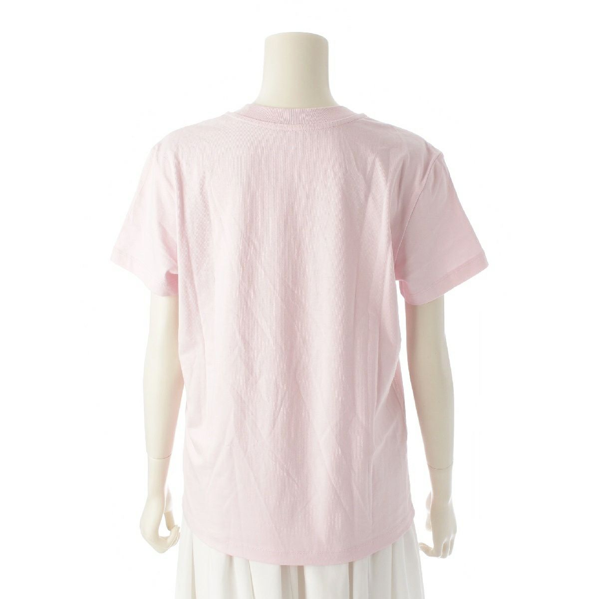 モンクレール 23年 MAGLIA MANICHE コットン ロゴ 半袖Tシャツ