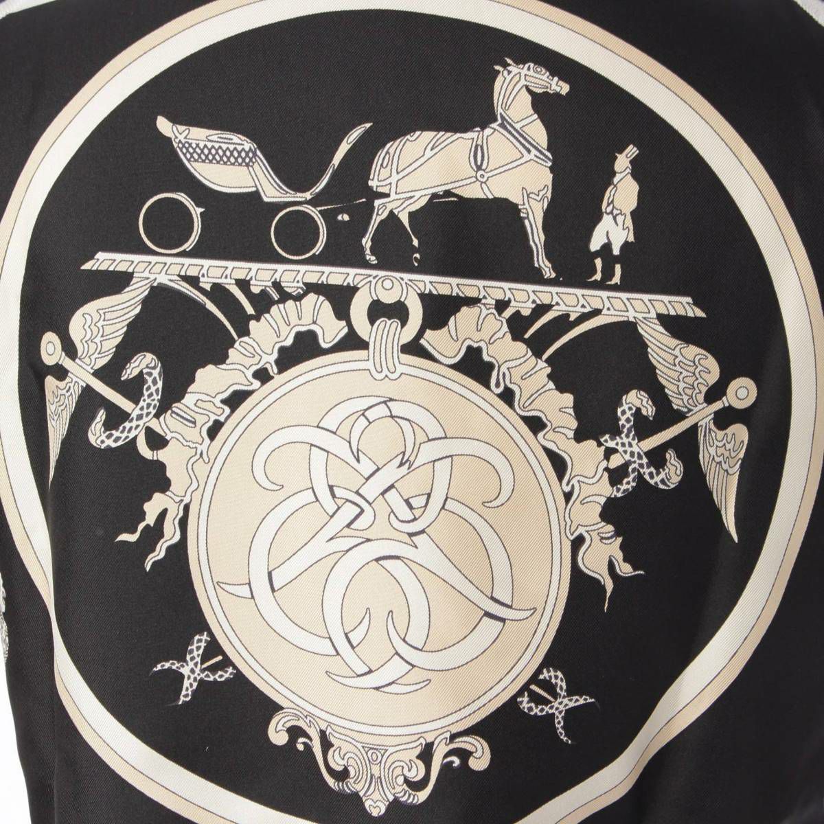 正規 美品☆エルメス Hボタン シルク カシミア混 切替 ニットブラウス 希少 2023年 秋冬 新作 HERMES エルメス ニット レディース エクス