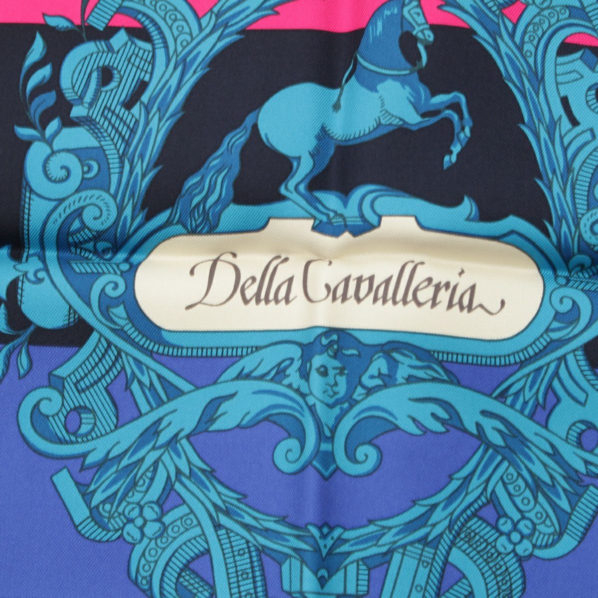 エルメス カレ90 シルク DELLA CAVALLERIA デッラ カヴァッレリア  