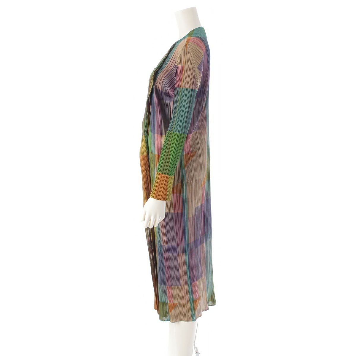 希少　イッセイミヤケ　グラデーション　変形　プリーツ　ジャケット ISSEY MIYAKE(イッセイミヤケ) 「グラデーション変形カットソー