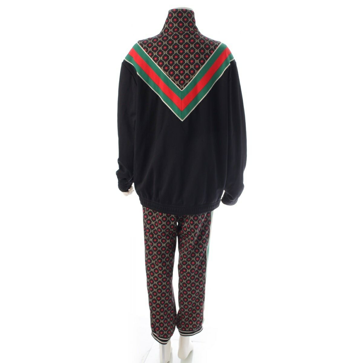メンズ M GUCCI グッチ ジャージ トラックパンツ GG柄 シェリーライン 中古・古着通販】GUCCI (グッチ) シェリーライン トラックパンツ