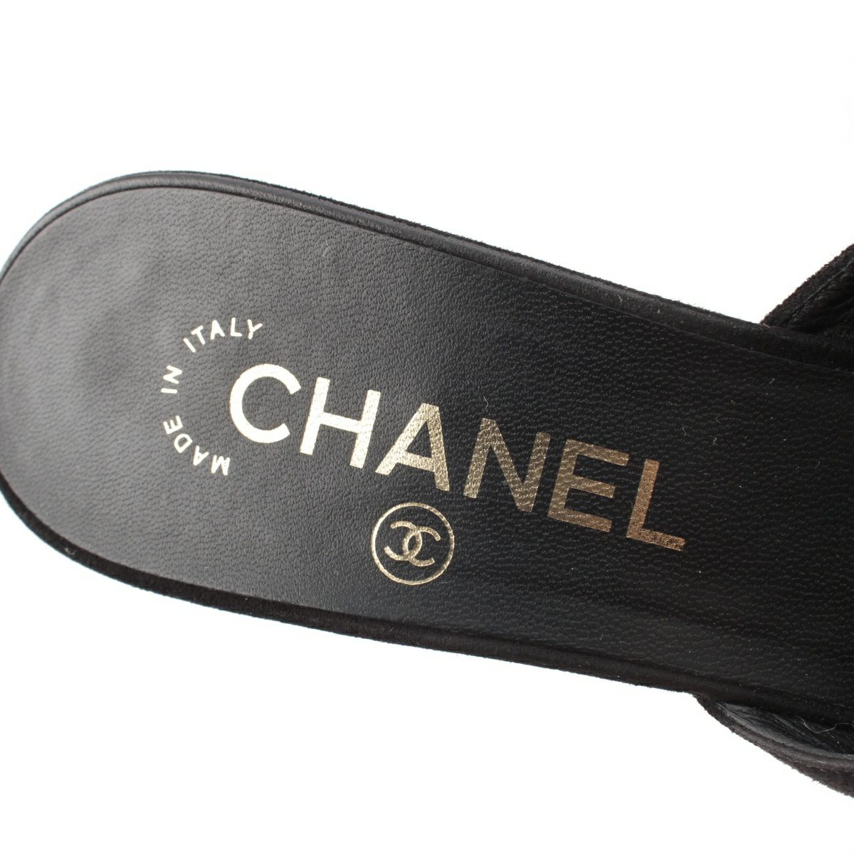 シャネル ココマーク サンダル 楽天市場】【靴】CHANEL シャネル サンダル サンダル レザー