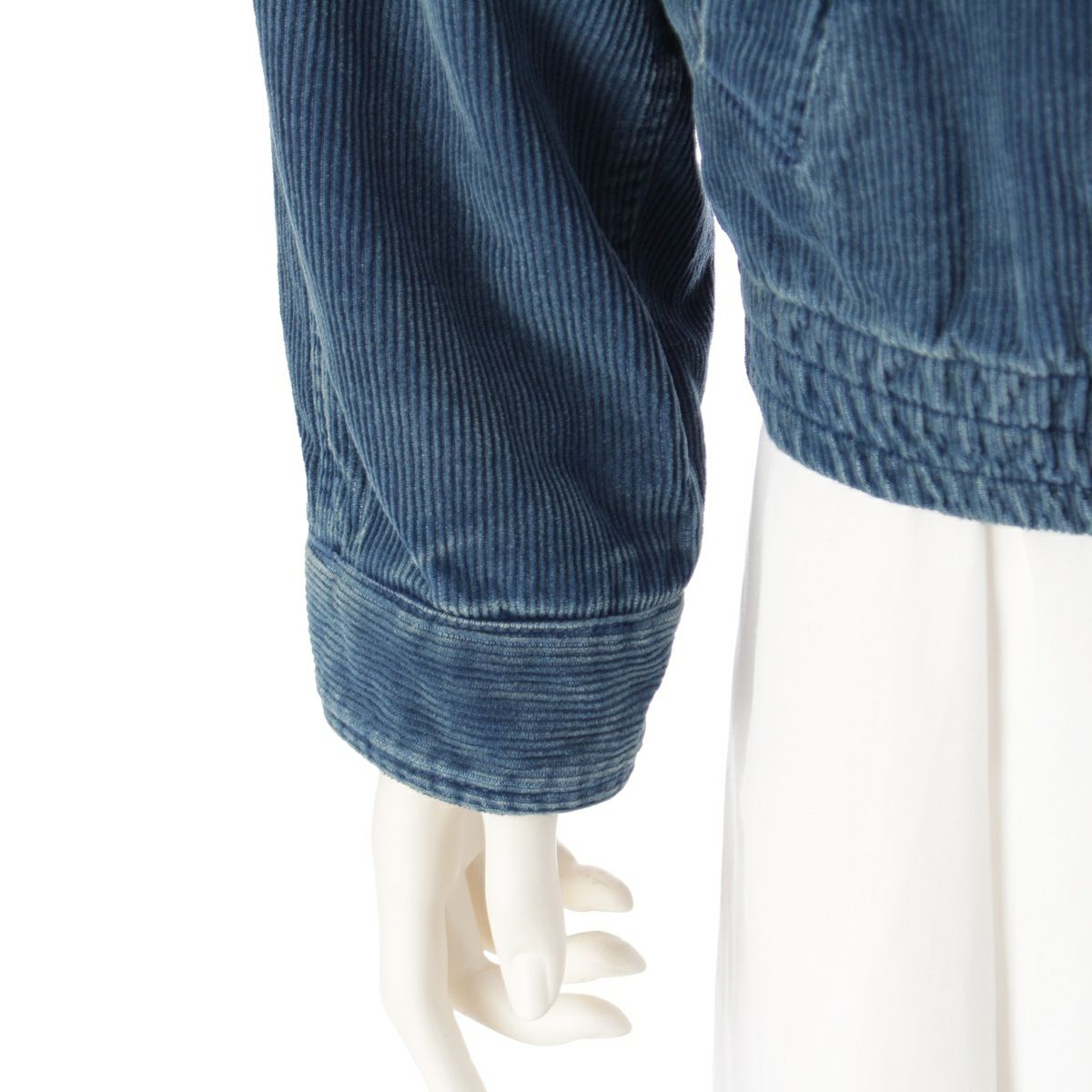 ミュウミュウ 25SS コットン ロゴ ウォッシュド フロック加工