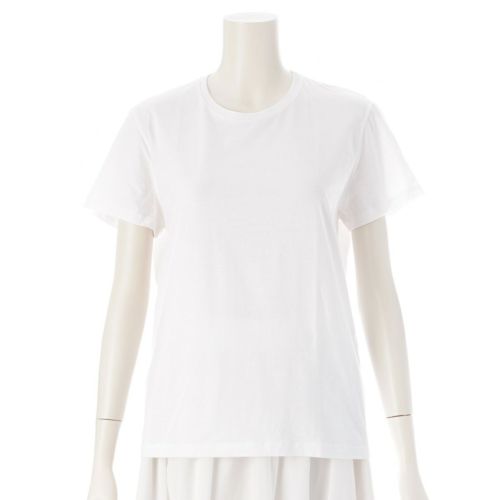 プラダ 24SS コットン レギュラー クルーネック プレーン 半袖Ｔシャツ トップス DNA604 ホワイト XL