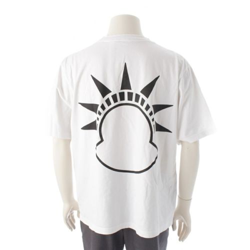 モンクレール コットン アリシアキーズ クルーネック 半袖Ｔシャツ カットソー 89S44 ホワイト L