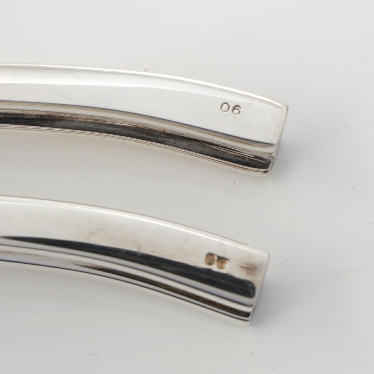 HERMES - エルメス オンド スプーン×2 フォーク×2 ナイフ×2 カトラリー セット シルバー【中古】 エルメス オンド スプーン×2 フォーク×2 ナイフ×2 カトラリー