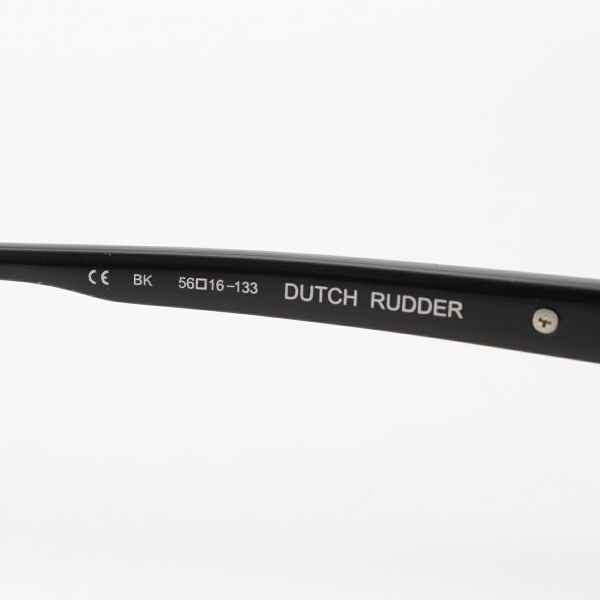クロムハーツ Dutch Rudder ダッチラダー メガネ アイウェア ブラック 56 16‐133 | 中古通販 retro.jp