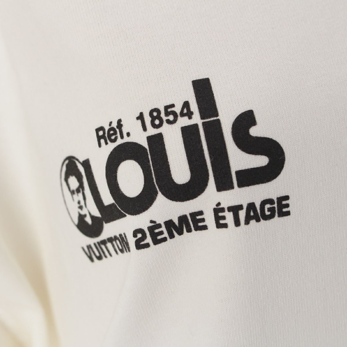 ルイヴィトン 19AW バックフラワー プリント 半袖Tシャツ カットソー