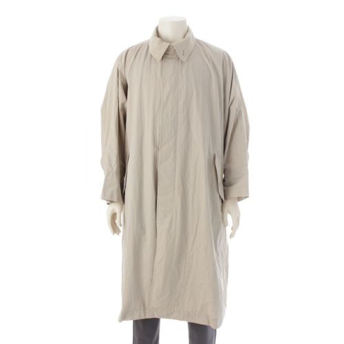 イッセイミヤケ 80s 90s WIND COAT ウィンドコート コットン イカコート アウター IM41-FA127 ベージュ M