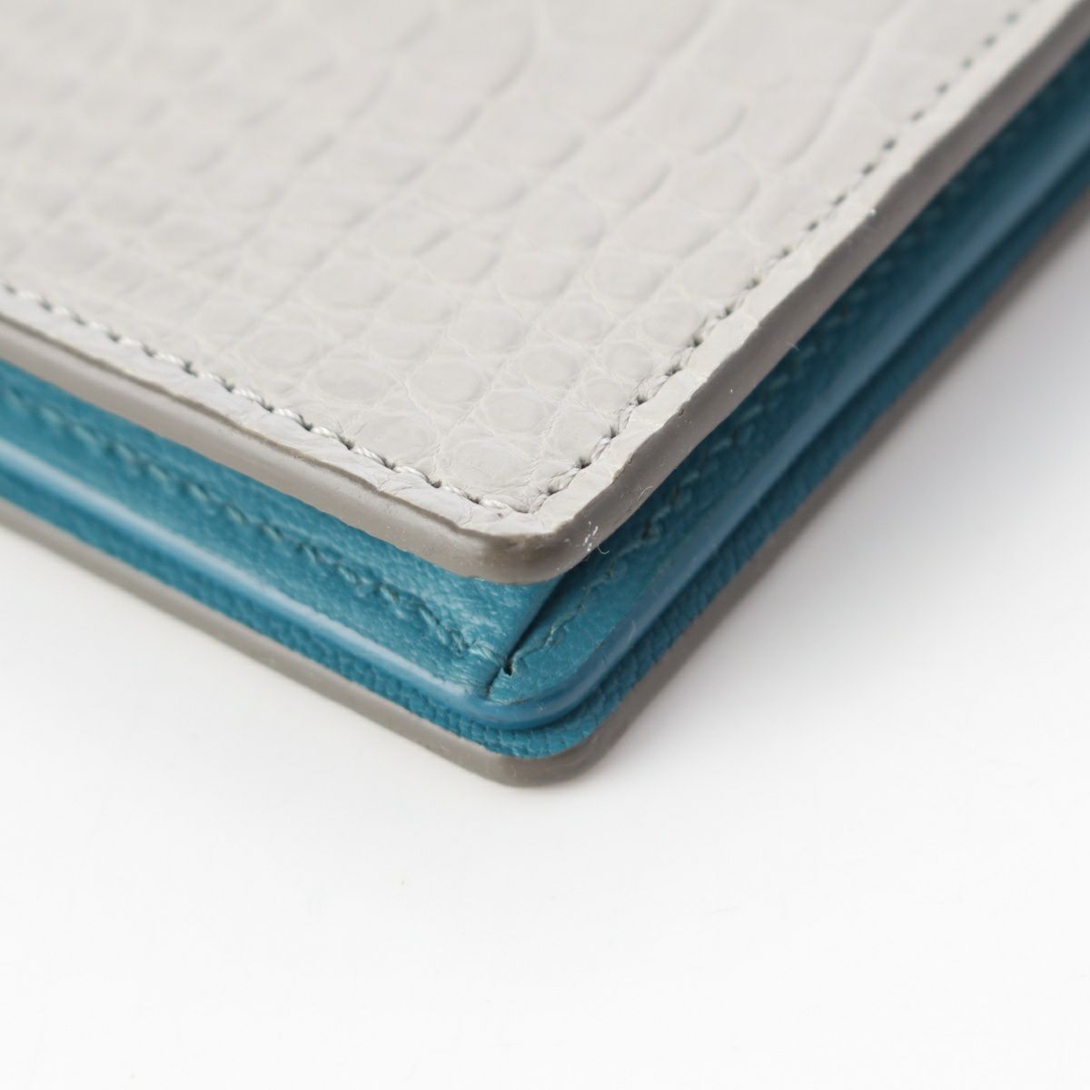 ルイヴィトン LVロゴ ポルトフォイユ ブラザ クロコダイル ウォレット  