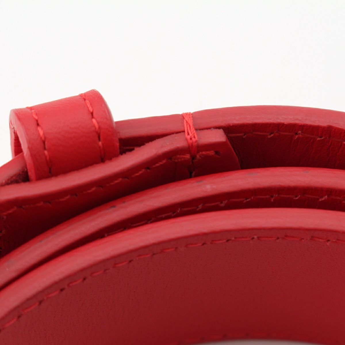 シュプリーム 18SS レザー スタッズ ロゴ ベルト レッド supreme シュプリーム 18SS レザー スタッズ ロゴ ベルト レッド S/M | 中古