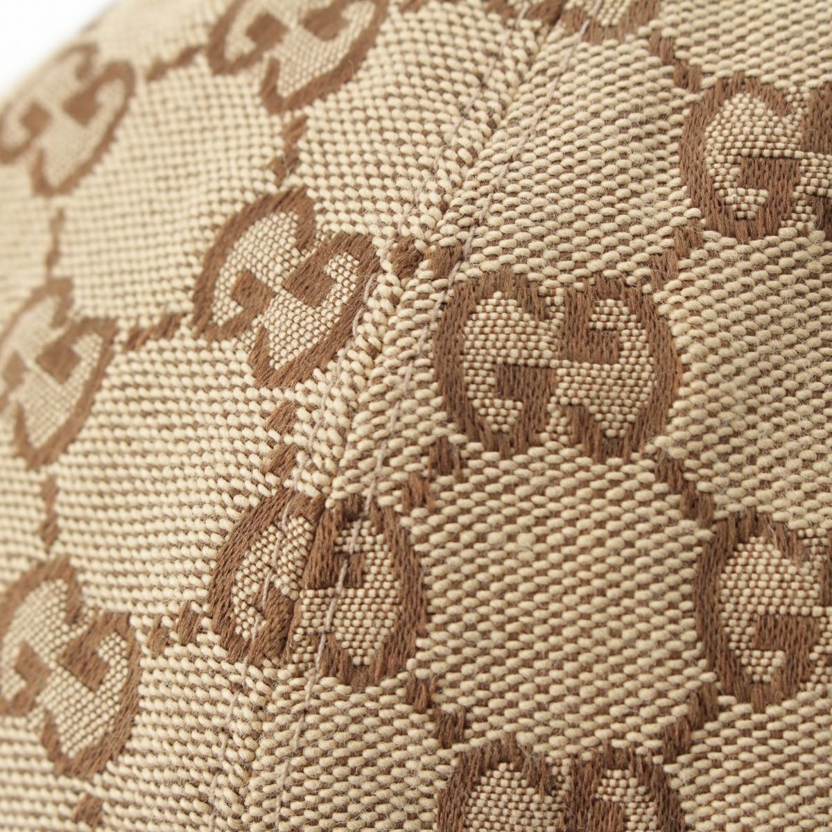 グッチ GGキャンバス ロゴパッチ キャップ 帽子 ブラウン L | 中古通販  