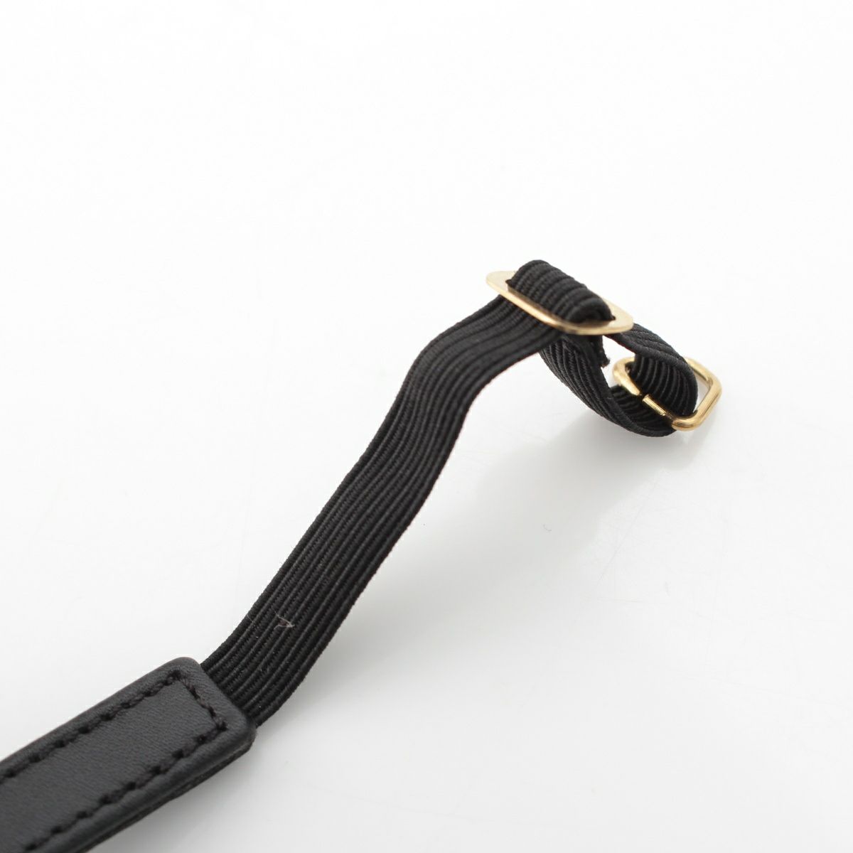 サンローラン シルク リボン チョーカー アクセサリー ブラック | 中古