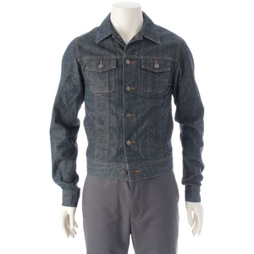 ディオール・オム 16SS トラッカー デニムジャケット 163C423A1437 インディゴ 44