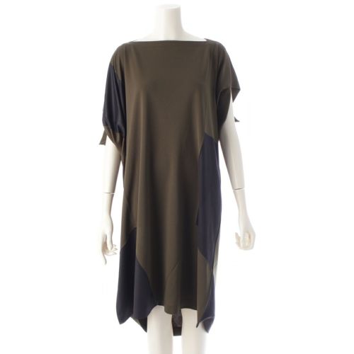132 5. イッセイミヤケ PINWHEEL T DRESS ワンピース ドレス IL23JH712 カーキ ブラック 3