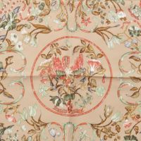 エルメス カレ90 シルク PIERRES d' ORIENT et d' OCCIDENT 東洋の石と