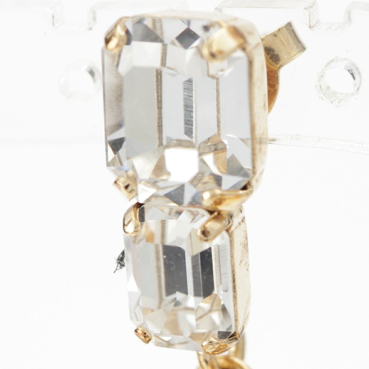 ロジェヴィヴィエ ブロッシュ ヴィヴィエ ラインストーン ピアス