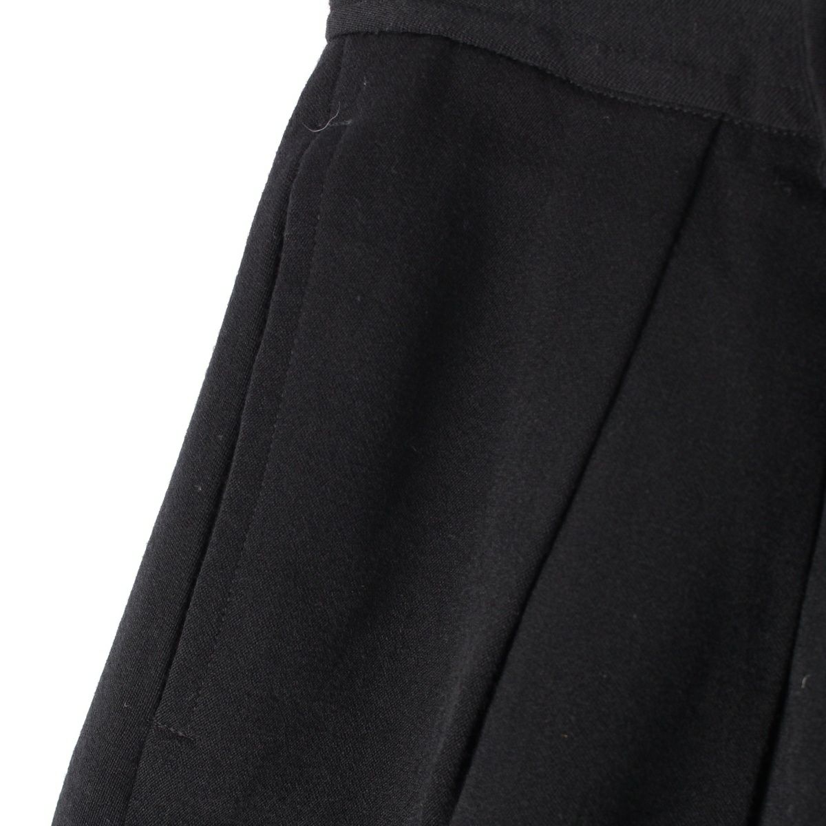 コムデギャルソン ウールギャバ シワ加工 プリーツ黒 AD1988 COMME des GARCONS/YOHJI YAMAMOTO/ISSEY MIYAKE