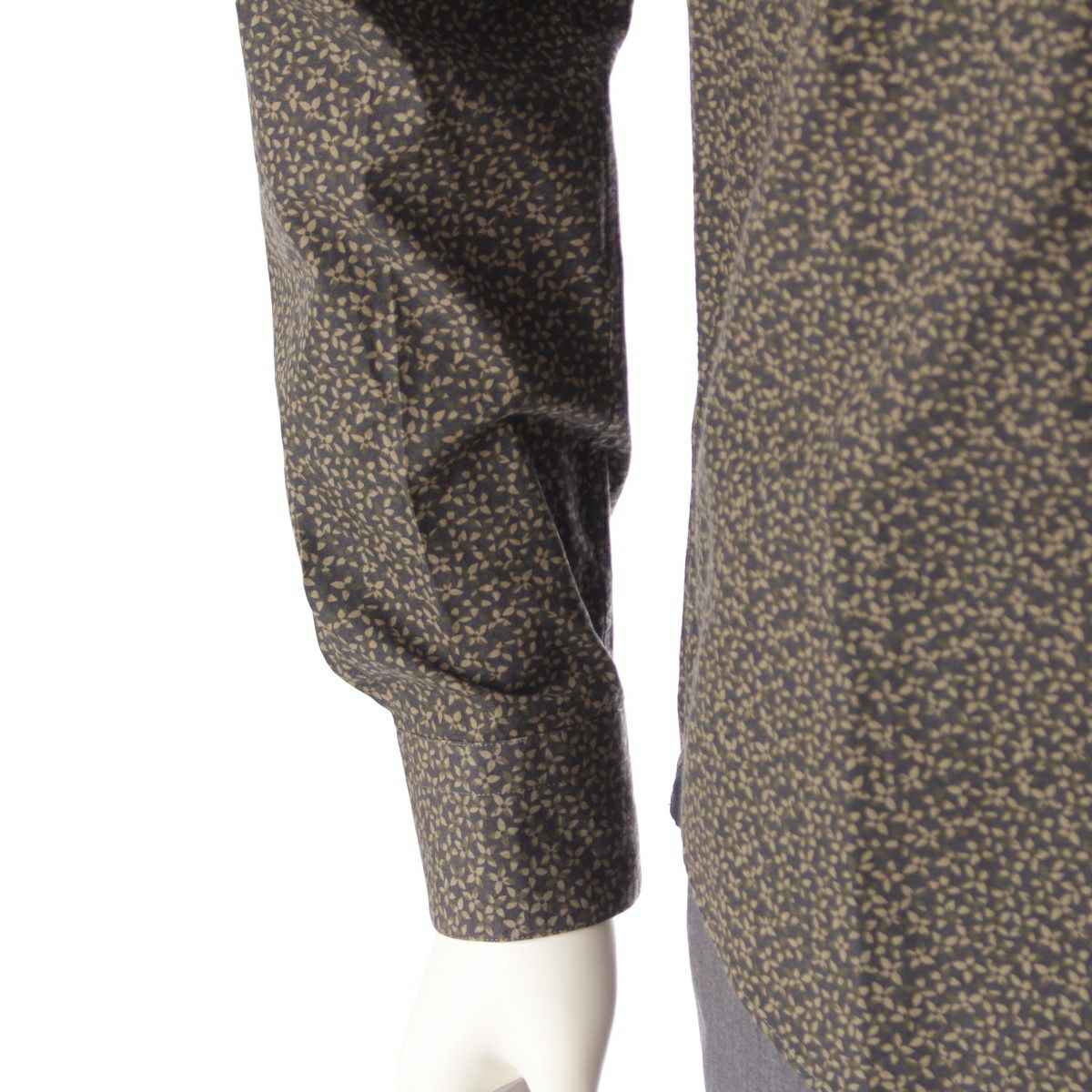 ルイヴィトン コットン LVロゴ フラワー シャツ ブラウス トップス